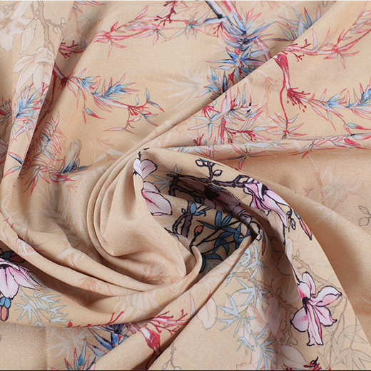 100% poliészter digitális nyomtatott szövet