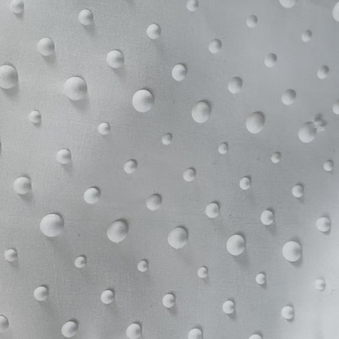 100% poliészter mikroszálas 3D dombornyomott festett szövet