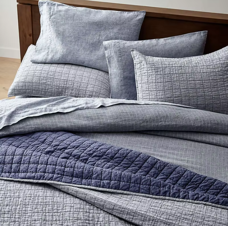 Kővel mosott paplanszövet